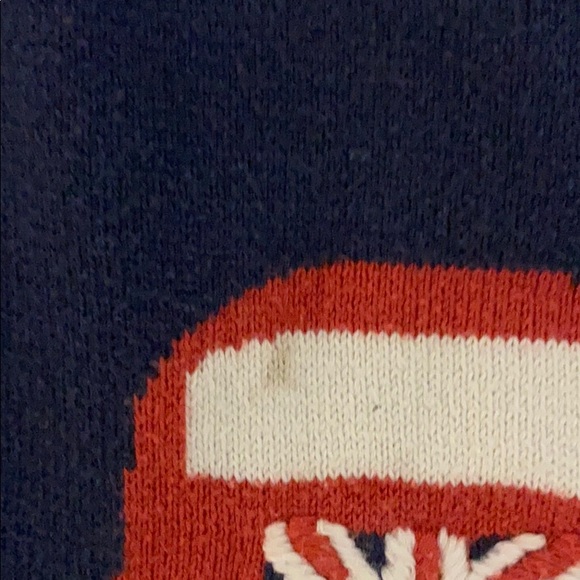 Baby Boden London bus knit sweater boy 18-24 - Picture 2 of 3